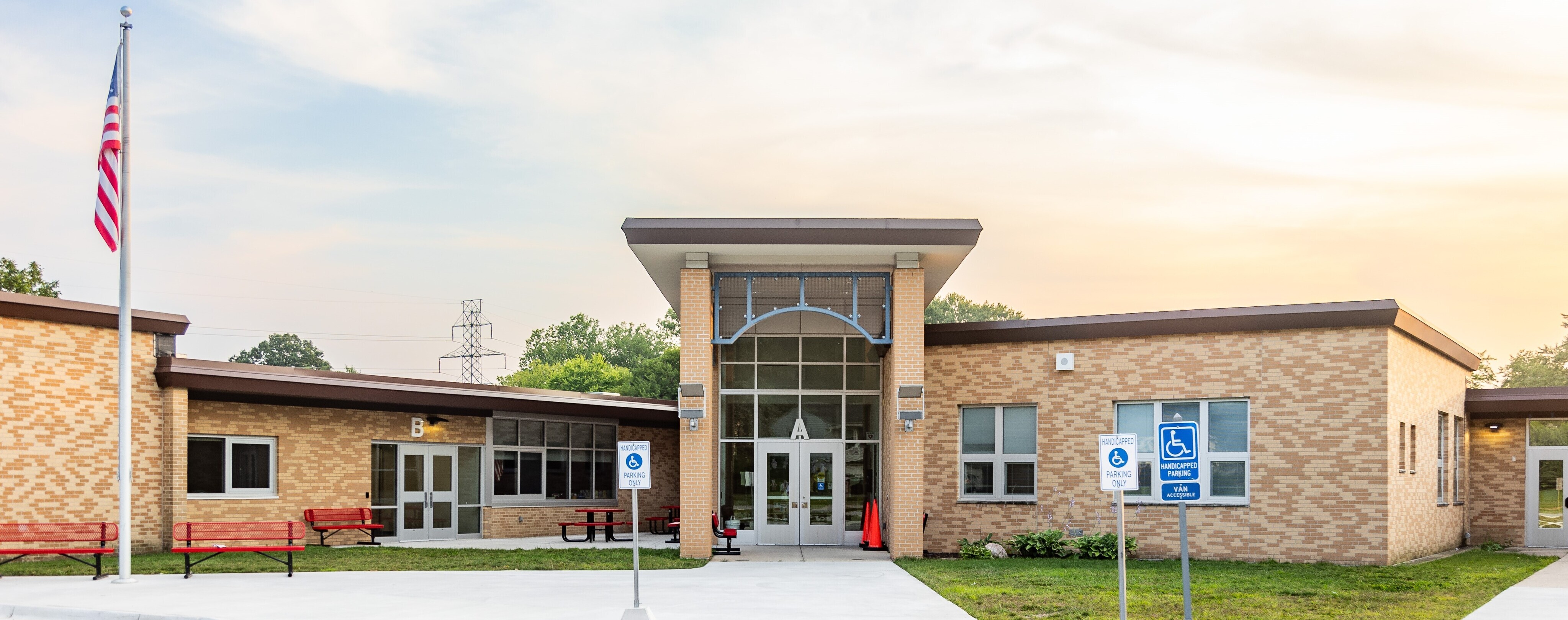 Meadowlawn front of building